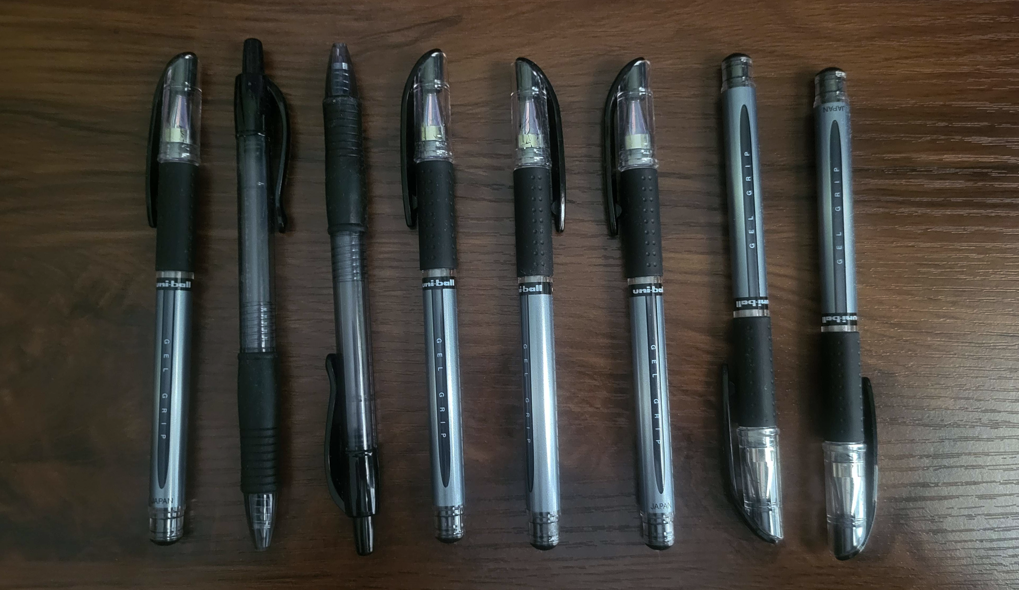 Collection of my dead pens.
